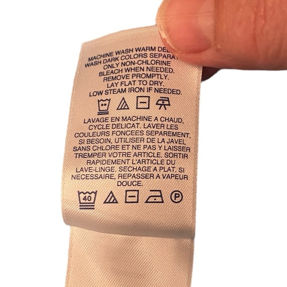 Lands End Drifter Cable Knit Sweater sky blue and white ladies 1X 16-18W, - Picture 11 of 12